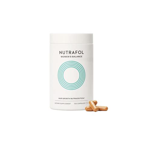 Buy Nutrafol Womens Balance Hair Growth Supplement Ages 45