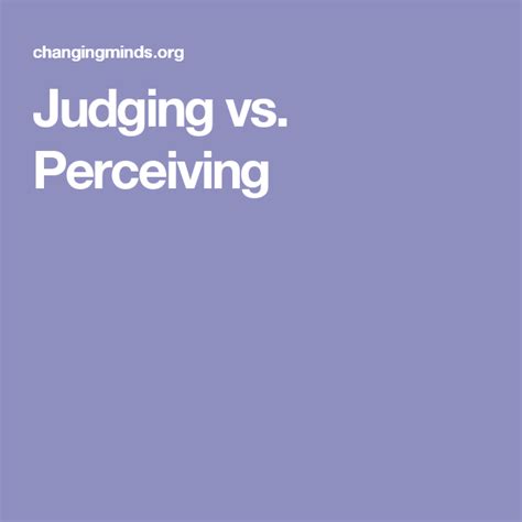 Judging Vs Perceiving Isfj Mbti Myers Briggs Personalities