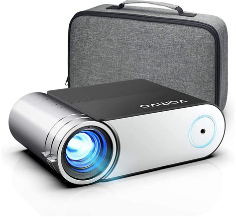 Vamvo Projector Mini Portable Projector 1080p Full Hd 5500 Lux With