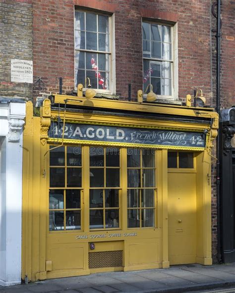 Traditional Shopfront In London Editorial Stock Image Image Of