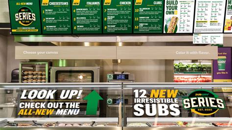 Subway Unveils New Subway Series Featuring A Lineup Of 12 All New