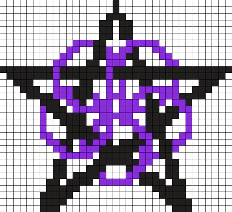 Pentagram Perler Bead Pattern Bead Sprites Misc Fuse Bead Patterns