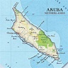 Mapas de Aruba - Mapa Físico, Geográfico, Político, turístico y Temático.