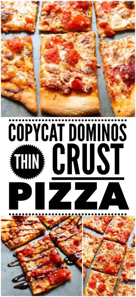 Copycat Dominos Thin Crust Pizza Recipe Layers Of Happiness Thin