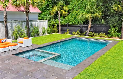Square Pool Landscaping Ideas