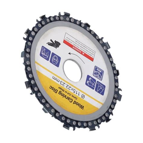 EJ life plaque de lame de chaîne circulaire 4 5in 13 dents disque de