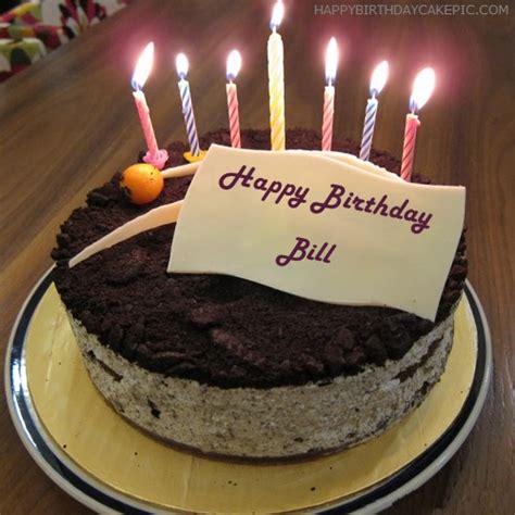 ️ Cute Birthday Cake For Bill