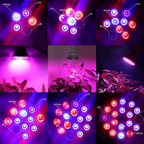 Plants interpret this light as a sign to halt vegetative growth and turn their resources towards budding and. Full Spectrum E27 15W 21W 27W 36W 45W 54W LED Grow Light ...