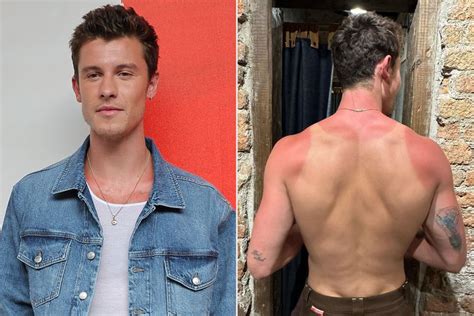 Shawn Mendes Shows Off Tank Top Sunburn On Mexico Vacation