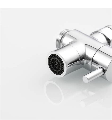 Tecmolog Brass Sink Valve Diverter Faucet Splitter For Kitchen Or
