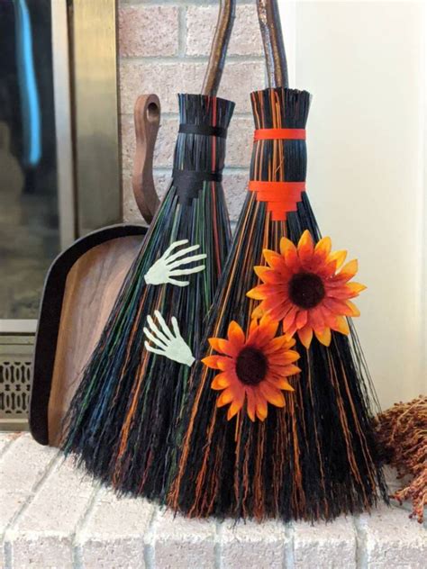 Halloween Witches Broom Child Witch Costume Broom Kids Witch Etsy