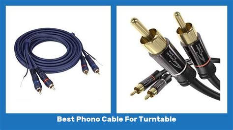 Top Best Phono Cable For Turntable The Sweet Picks