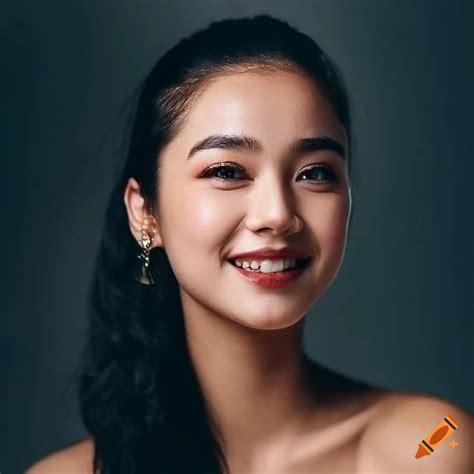 photorealistic portrait of a captivating 19 year old actress on craiyon