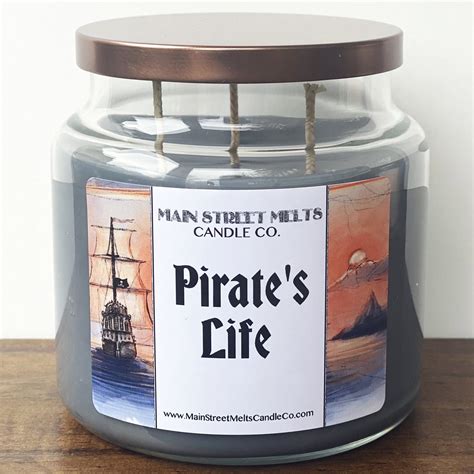 Pirates Disney Candle 18oz Main Street Melts Candle Co