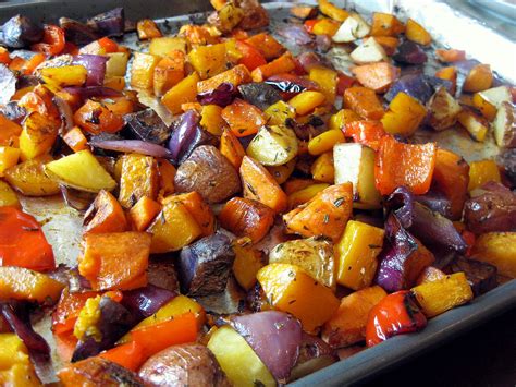 Herb Roasted Vegetables A Hint Of Honey