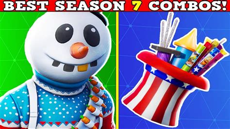 10 Best Season 7 Skin And Backbling Combos In Fortnite You Must Use These Youtube