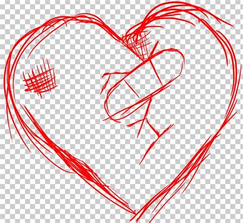Broken Heart Drawing Sketch Png Clipart Area Broken