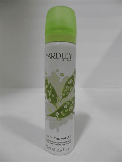 Yardley Women Lily Of The Valley Body Spray 26 Oz New Packaging By Yardley