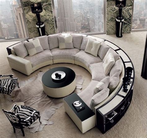 44 Cool Circular Sofa Designs Ideas For Living Roo Circular Cool