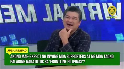Julius Babao Happy And Excited Looking Forward On Whats Going To