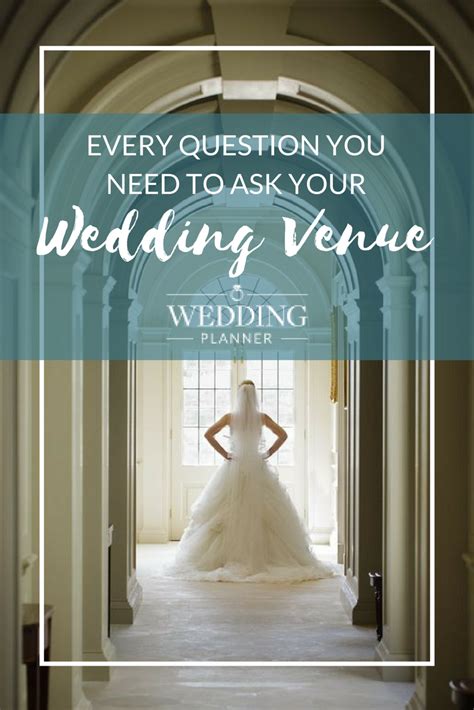 Every Question You Need To Ask Your Wedding Venue On