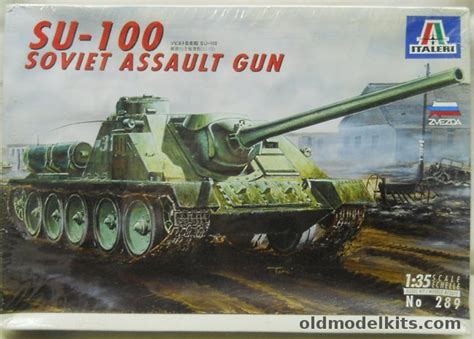 Italeri 135 Su 100 Soviet Assault Gun Su100 289