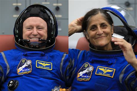 Nasa Astronauts Debut New Patch Design For Boeing Starliner Crew Flight