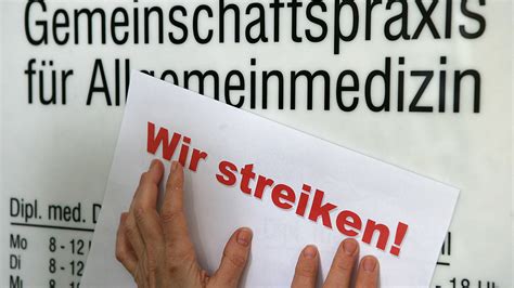 Ärzte-Streik in Bayern: Praxen in München am Montag geschlossen