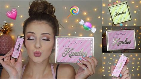 Kandee Johnson X Too Faced Collab I Want Kandee Review Youtube