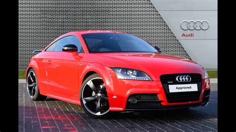 Audi Tt Tdi Quattro Black Edition Red 2014 Youtube