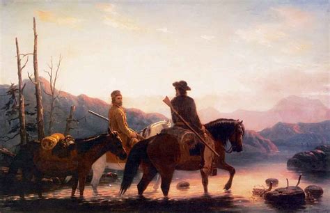 The Trappers By William Tylee Ranney Print Or Oil Painting Reproduction