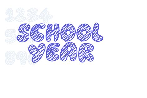 School Year Font Free Download Now