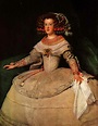 Infanta Maria Theresa 1653 Diego Rodriguez de Silva Velazquez | Maria ...
