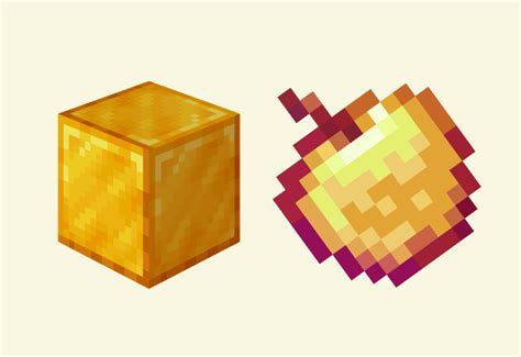 Custom Cursor Gold And Golden Apple From Minecraft