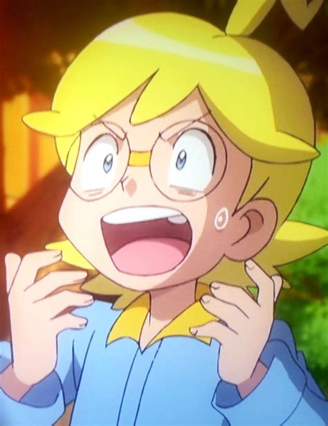 Surpised Clemont Pokemon Kalos Pokemon Characters Anime