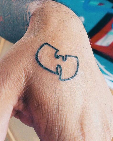 Wu Tang Hand Tattoo Wu Tang Tattoo Small Tattoos Hand Tattoos For Guys