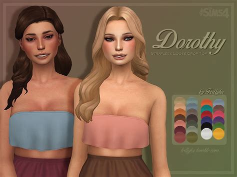 Trillyke Dorothy Top The Sims 4 Catalog