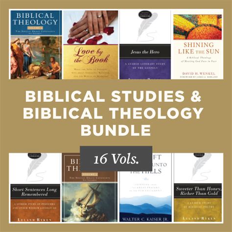 Weaver Biblical Studies And Biblical Theology Bundle 16 Vols Logos