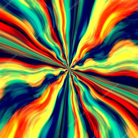 Colorful Vortex Background And Screensaver Abstract Blue Orange