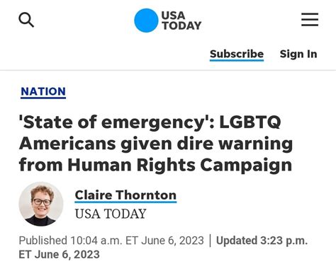 james lindsay was right on twitter state of emergency declared by the human rights campaign