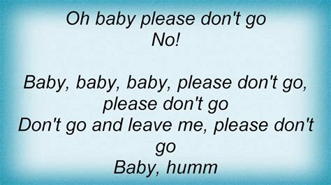 Ac Dc Baby Please Dont Go Lyrics Youtube