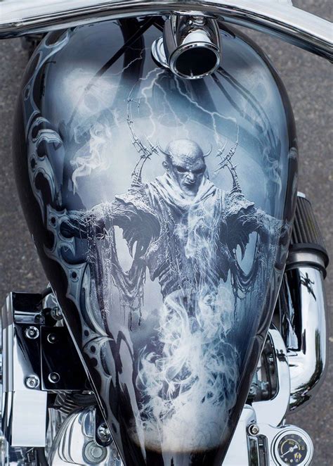 Чоппер или мото без пластмассы Motorcycle Painting Custom Motorcycle