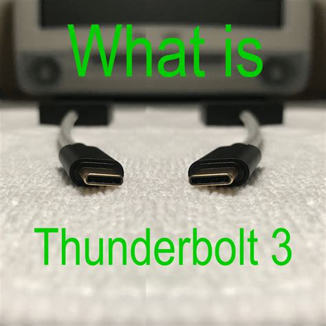 What Is Thunderbolt 3 Apple Guide