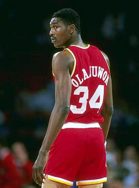 Hakeem Olajuwon Houston Rockets 1994 Throwback Nba Basketball Jersey
