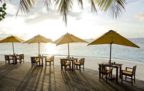 Wallpaper Sea Beach Restaurant Restaurant On The Beach Images For