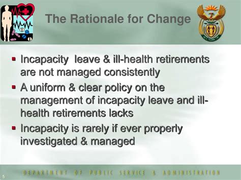 Ppt Management Of Incapacity Due To Ill Health In The Public Service