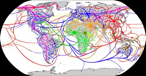 Masamap Human Migration Throughout History Rmapporn