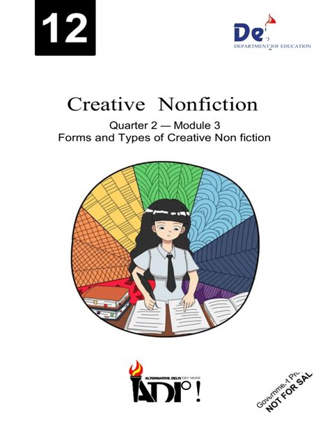 Signed Off Creative Non Fiction G12 Q2 Mod3 Forms And Types Of Creative