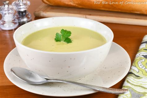 Cream Of Celery Soup For The Love Of Cooking