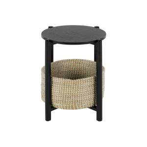Use these versatile furnishings to accessorize or provide that much needed functionality in your living space. Pipel Bedside Table, Black Stain and Rattan | MADE.com